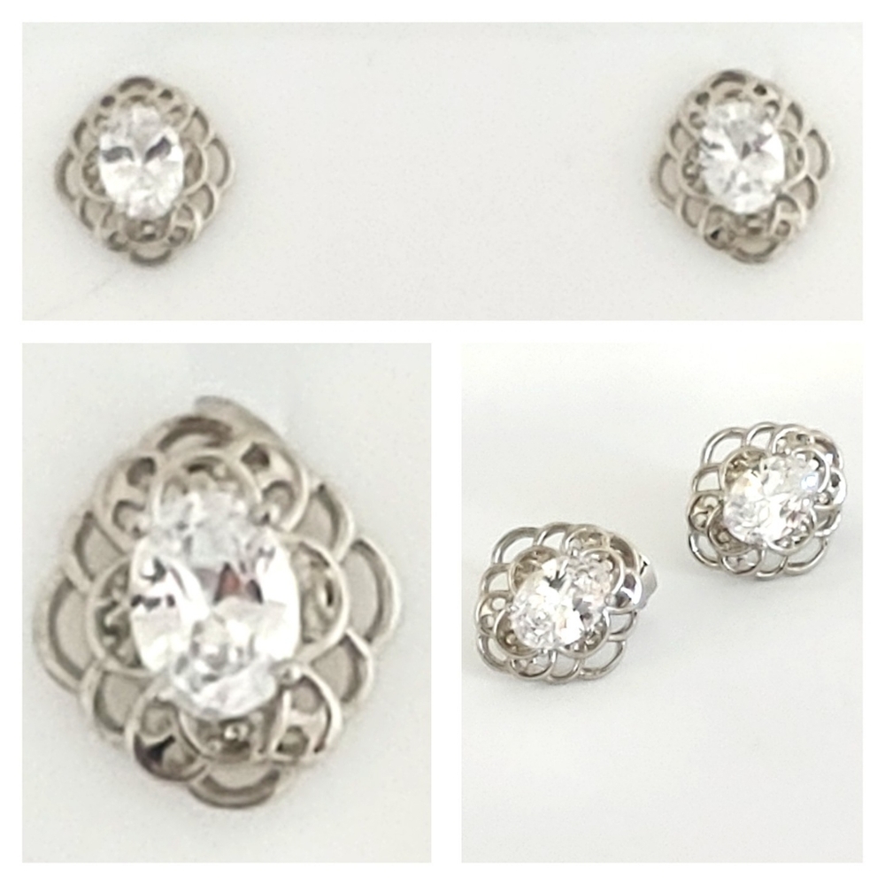Brilliant filigree earrings